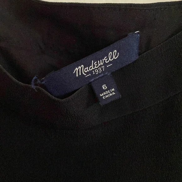 Madewell Black Midi Dress - Picture 4 of 4